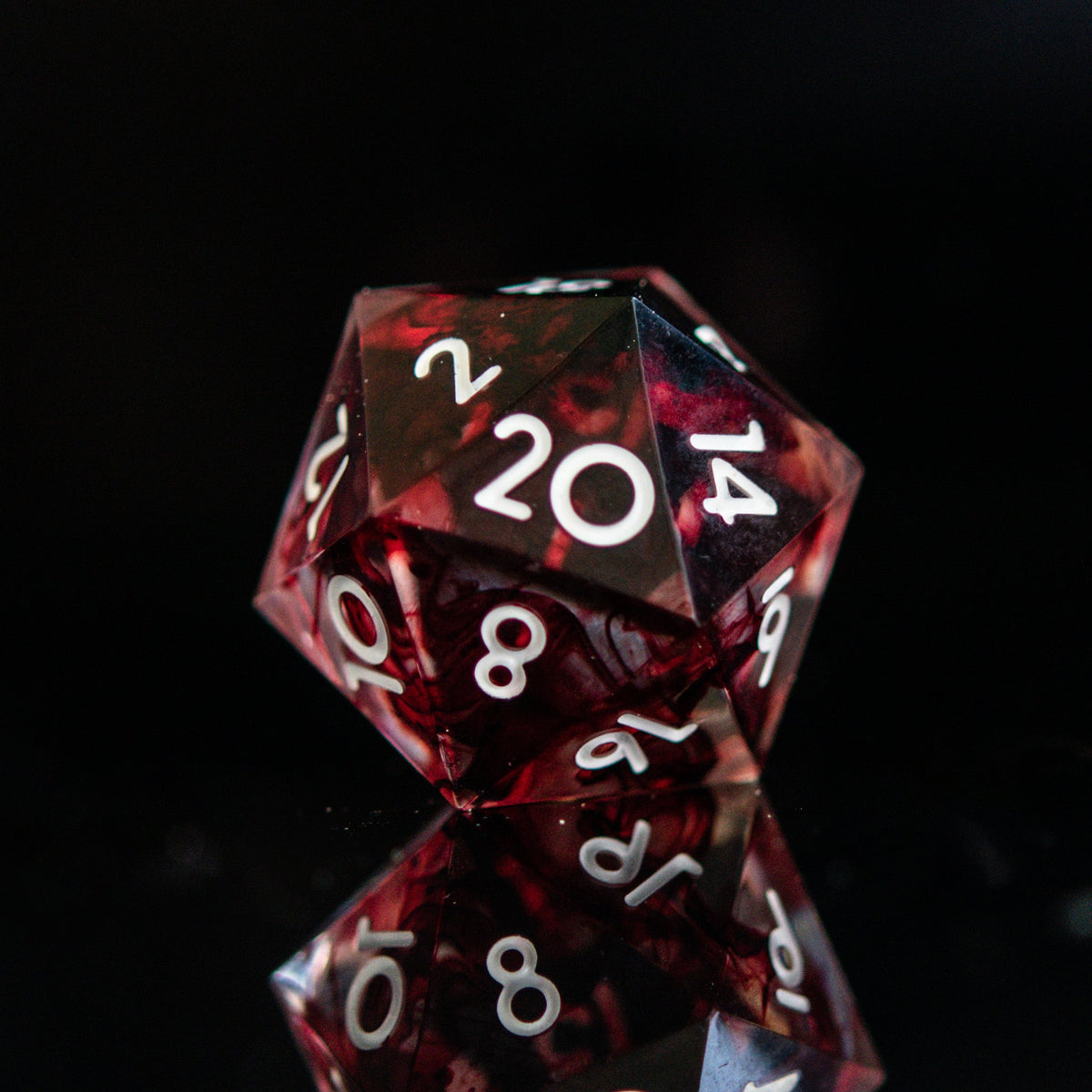 PRE-ORDER || Bloodbath Sharp-Edged Resin Dice Set