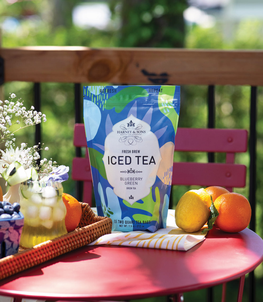 Blueberry Green Fresh Brew Iced Tea