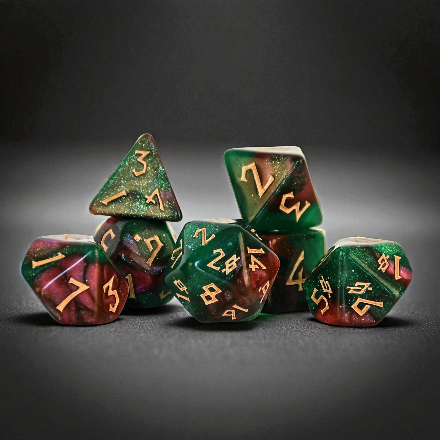 Pre-Order || Breath of the Strong Acrylic Dice Set