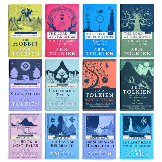 Middle-earth & The Lord of the Rings Collection – 12 Book Set: The Hobbit, The Lord of the Rings Trilogy, The Silmarillion & More - By J. R. R. Tolkien - Mass Market Paperback
