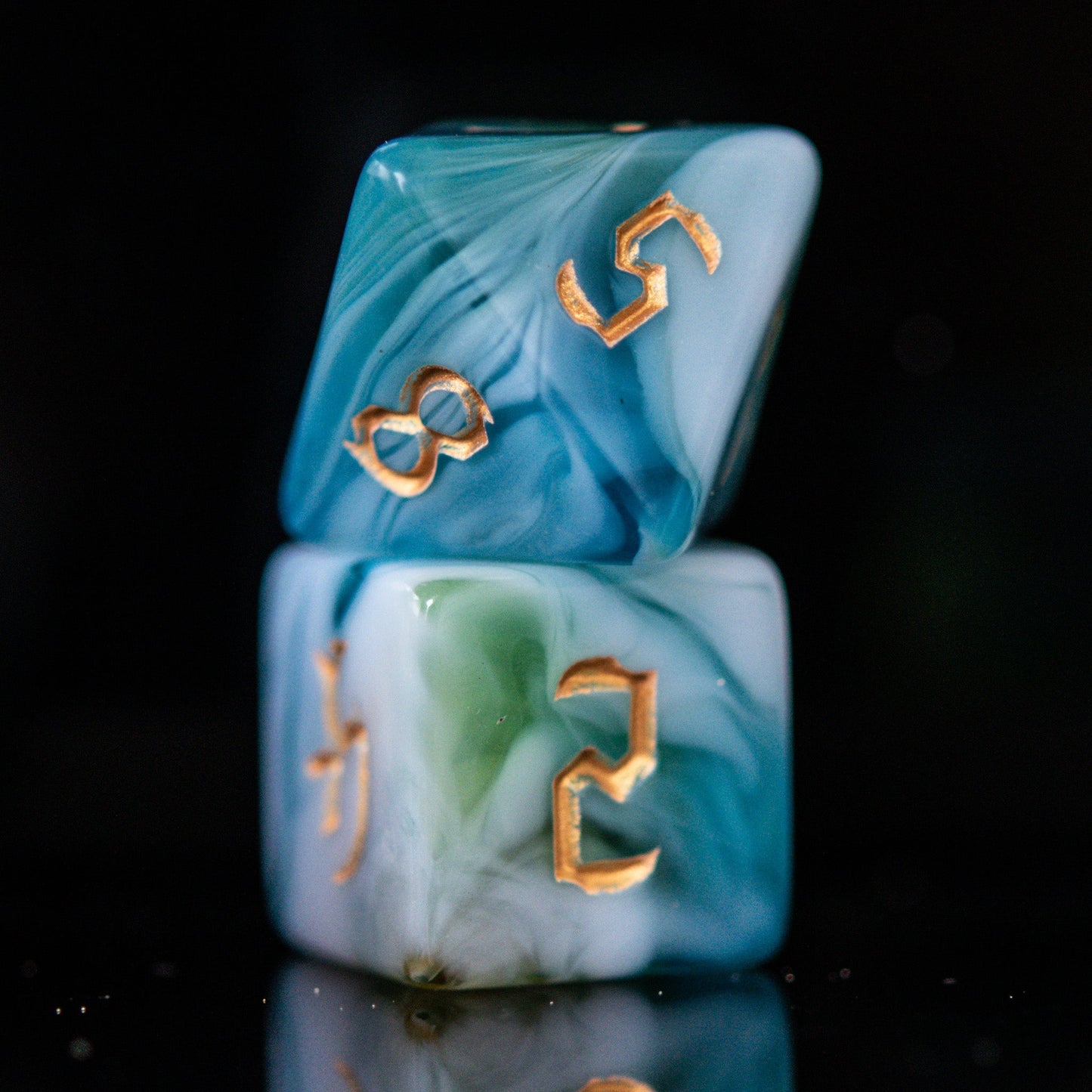 Pre-Order || Cleric Class Acrylic Dice Set