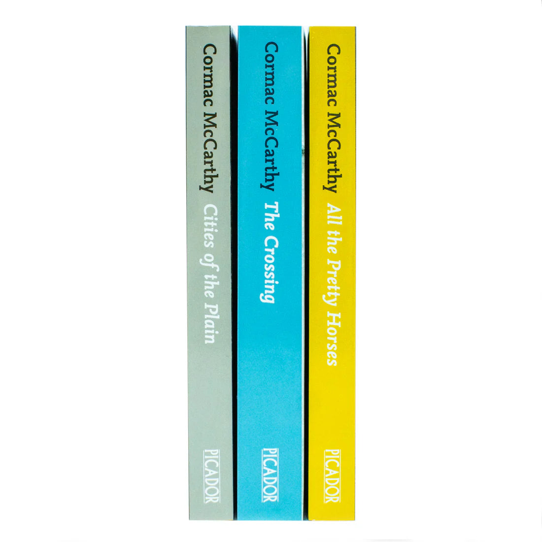 Border Trilogy Series Collection 3 Books Set: All the Pretty Horses, The Crossing, Cities of the Plain - By Cormac McCarthy - Paperback