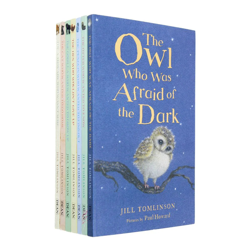 Jill Tomlinson Collection Seven (7) BooksSet Pack: The Owl Who Was Afraid of the Dark, Etc - Paperback