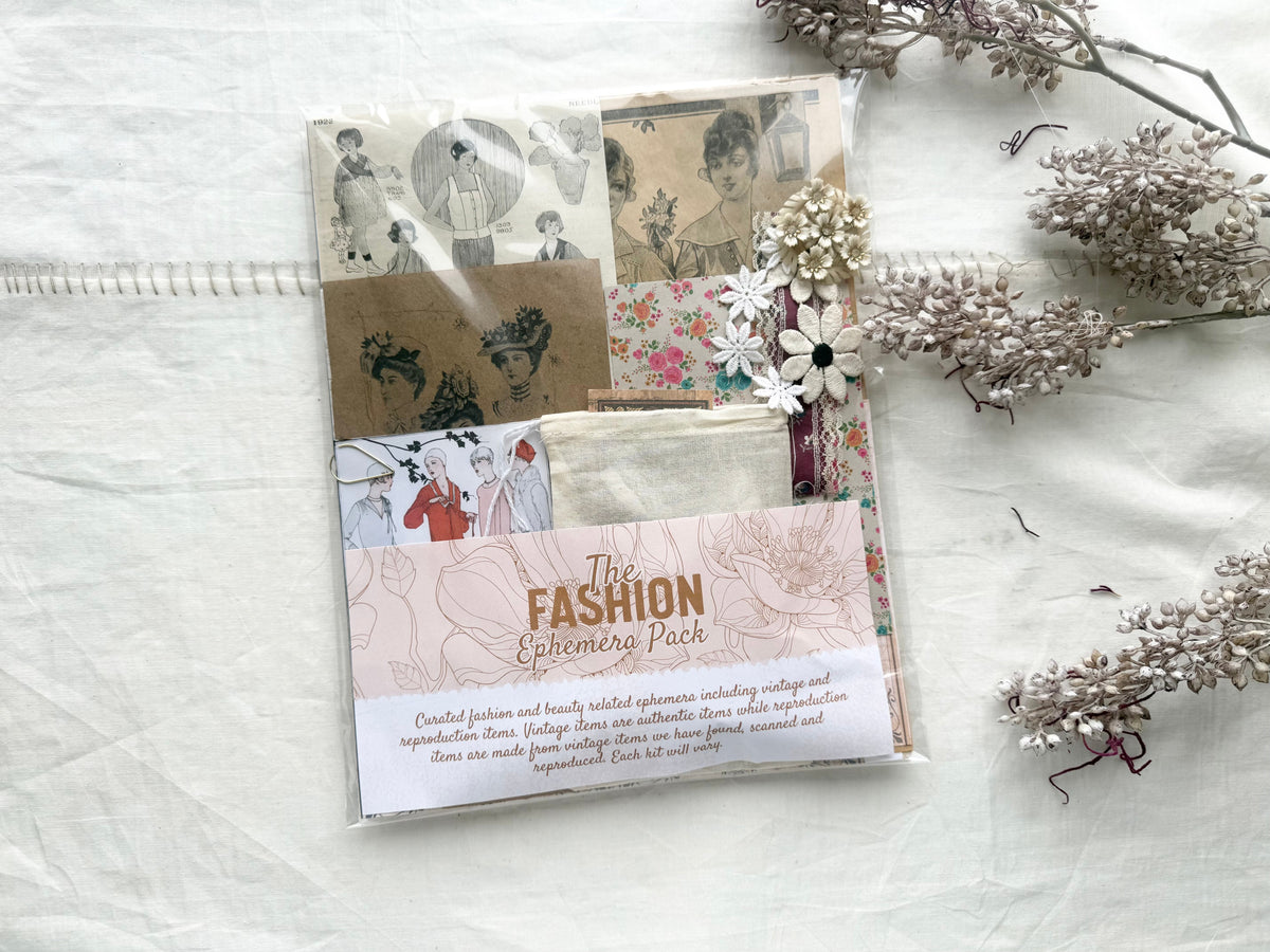 Fashion Ephemera Kit