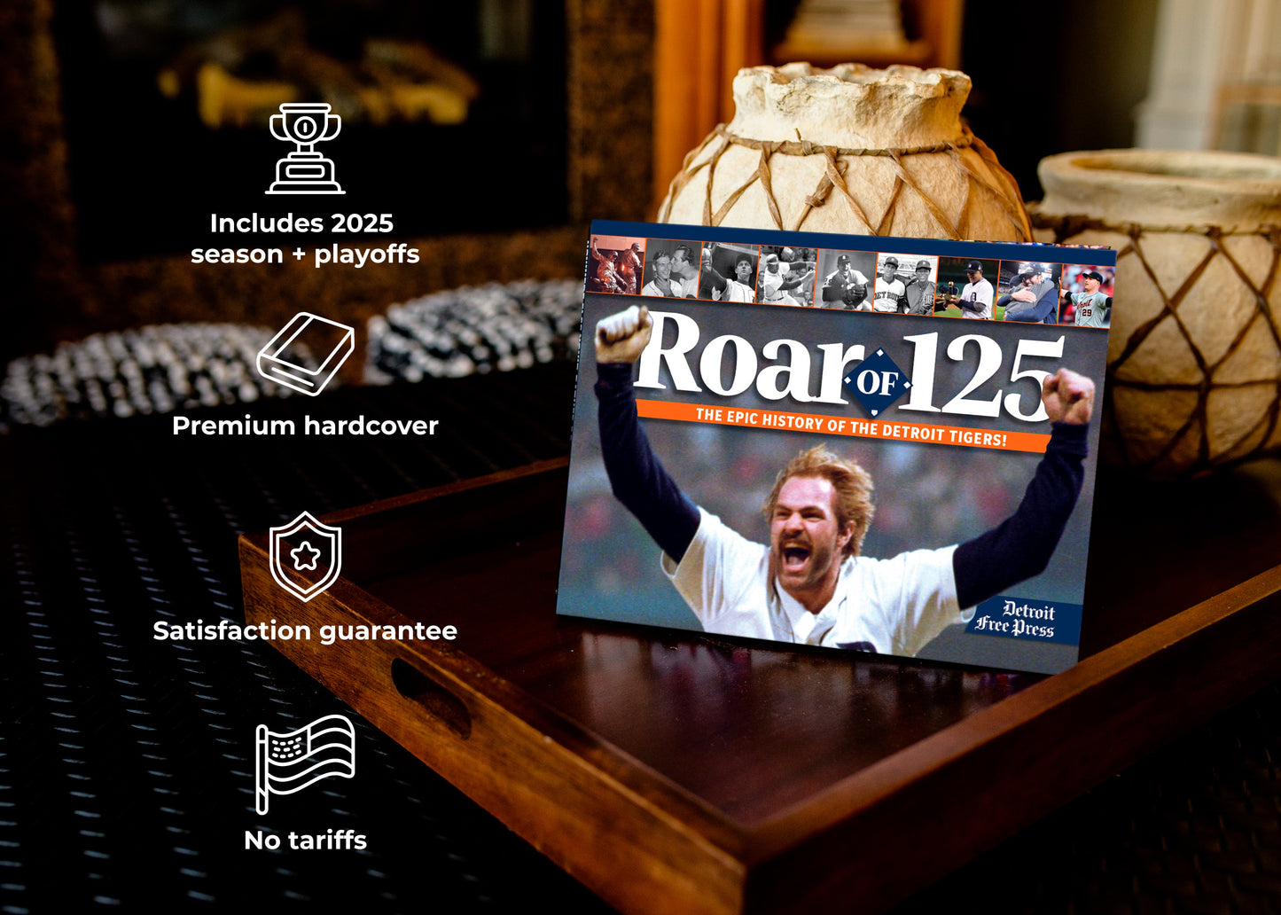 Roar of 125: The Epic History of the Detroit Tigers - BACKORDER ships 01/30/2026