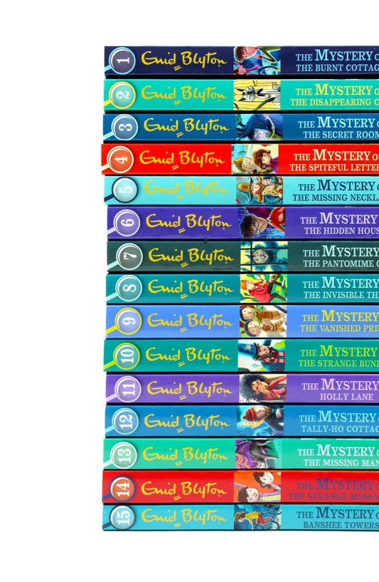 Enid Blyton Mystery Stories Series 15 Books Box Set Collection - Enid Blyton - Paperback