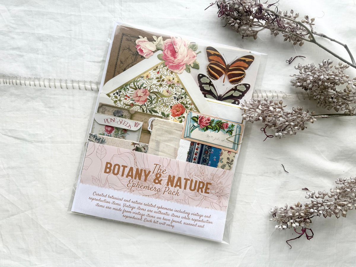 Botanical and Nature Ephemera Kit