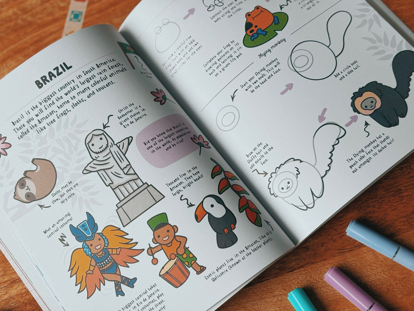 How to Draw Around the World (signed)