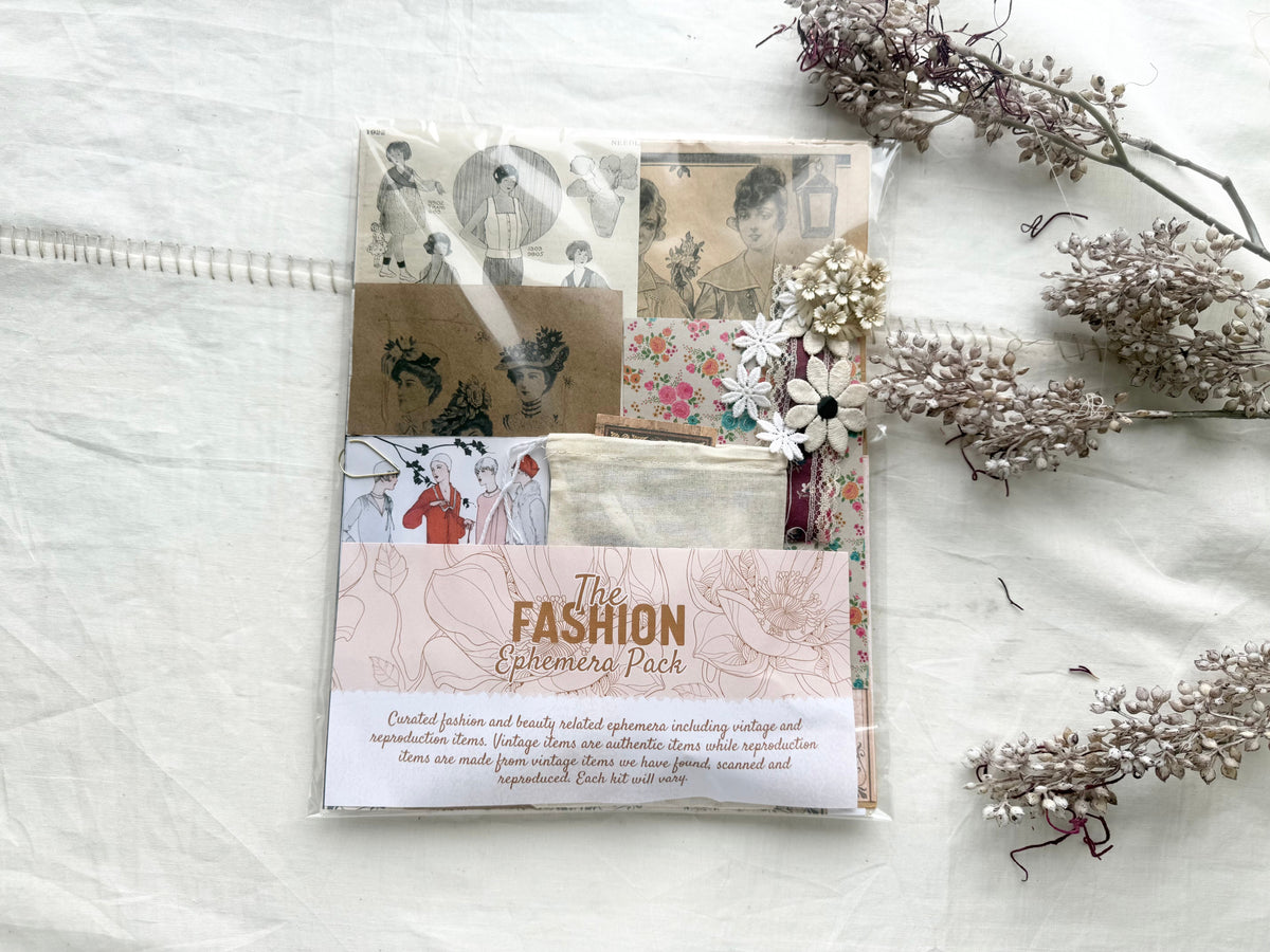 Fashion Ephemera Kit