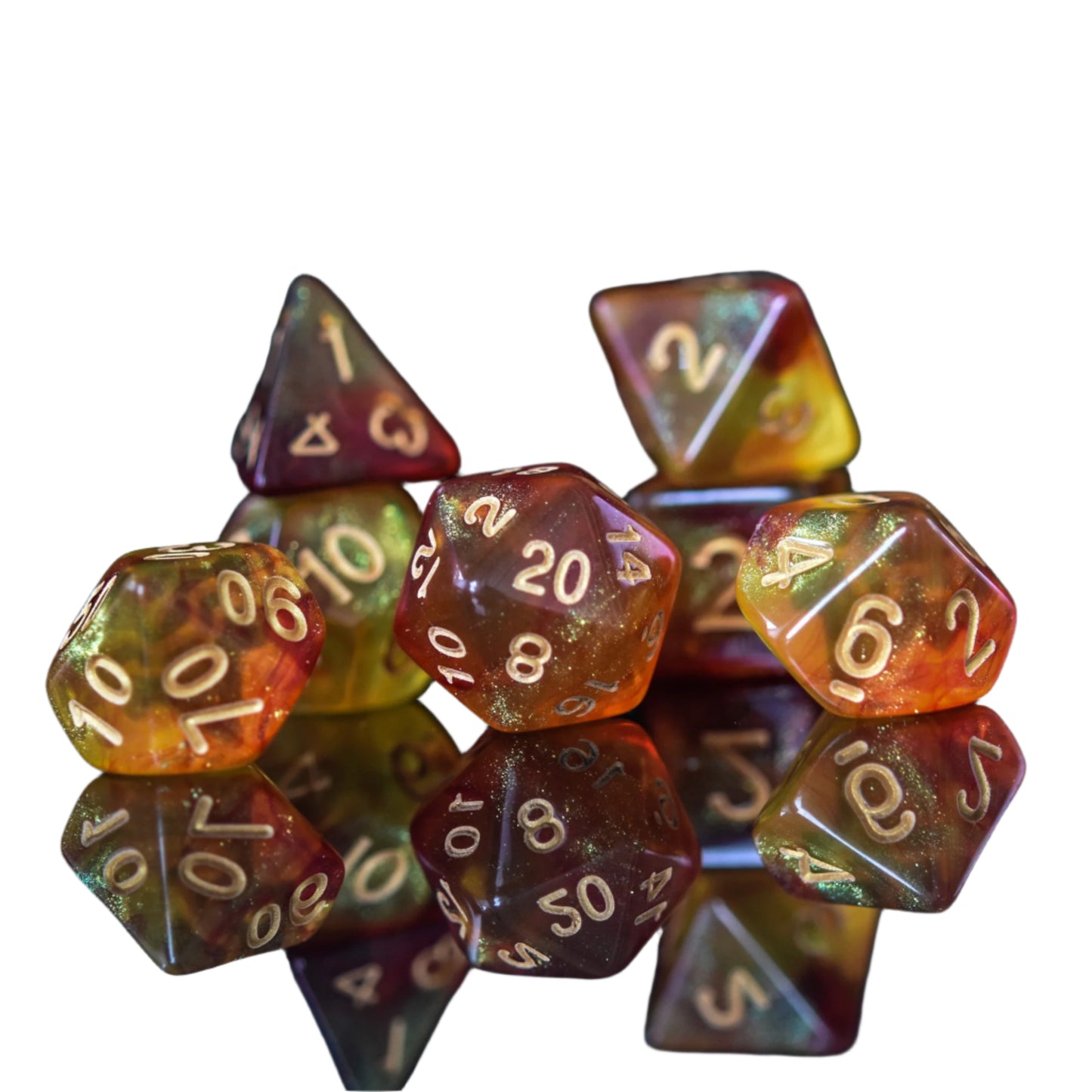 Elixir of Vitality Acrylic Dice Set