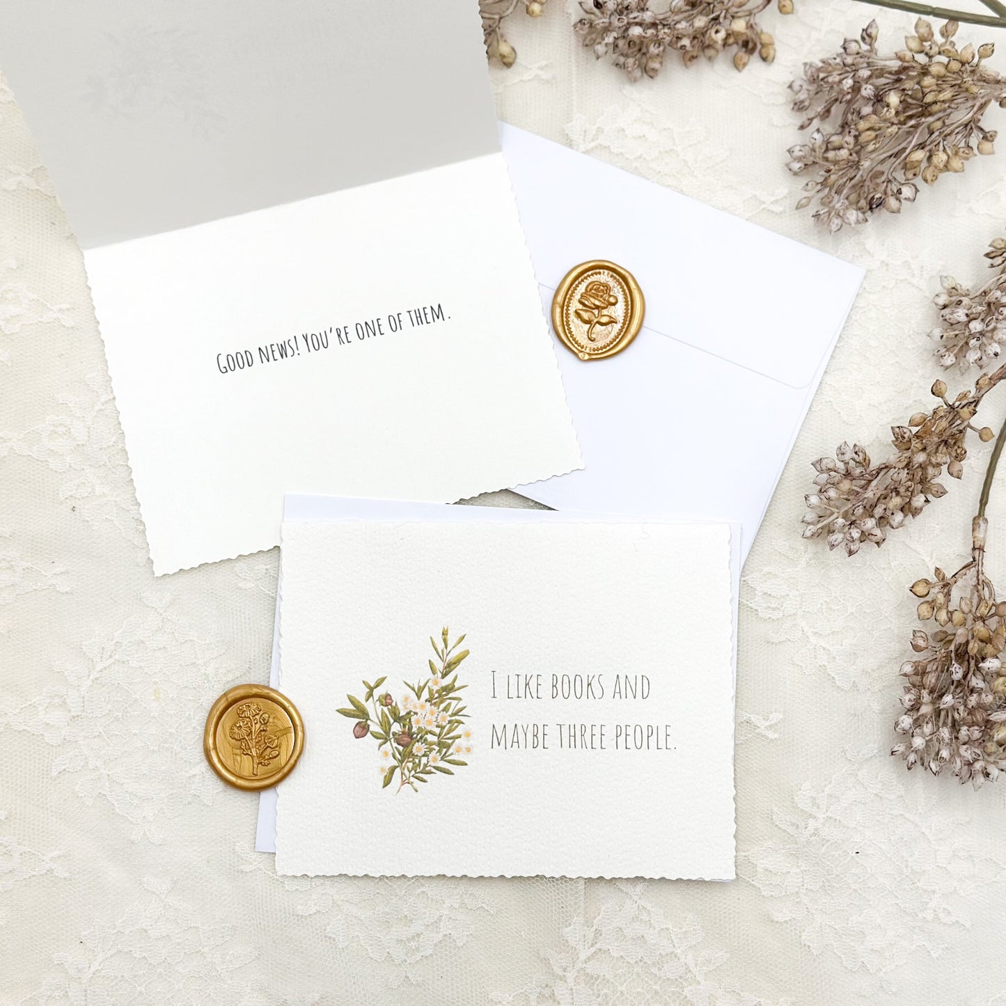 Book Lover Greeting Card