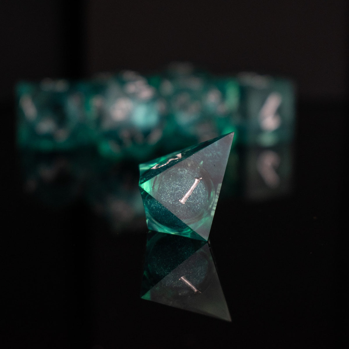Pre-Order || Forbidden Lake Liquid Core Dice Set