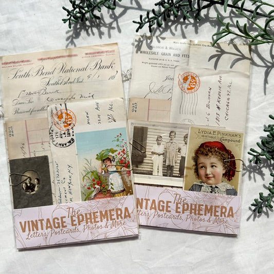 Assorted Vintage Ephemera Pack