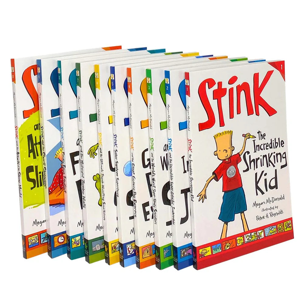 The Ultimate Stink-tastic 10 Book Collection by Megan McDonald - Paperback