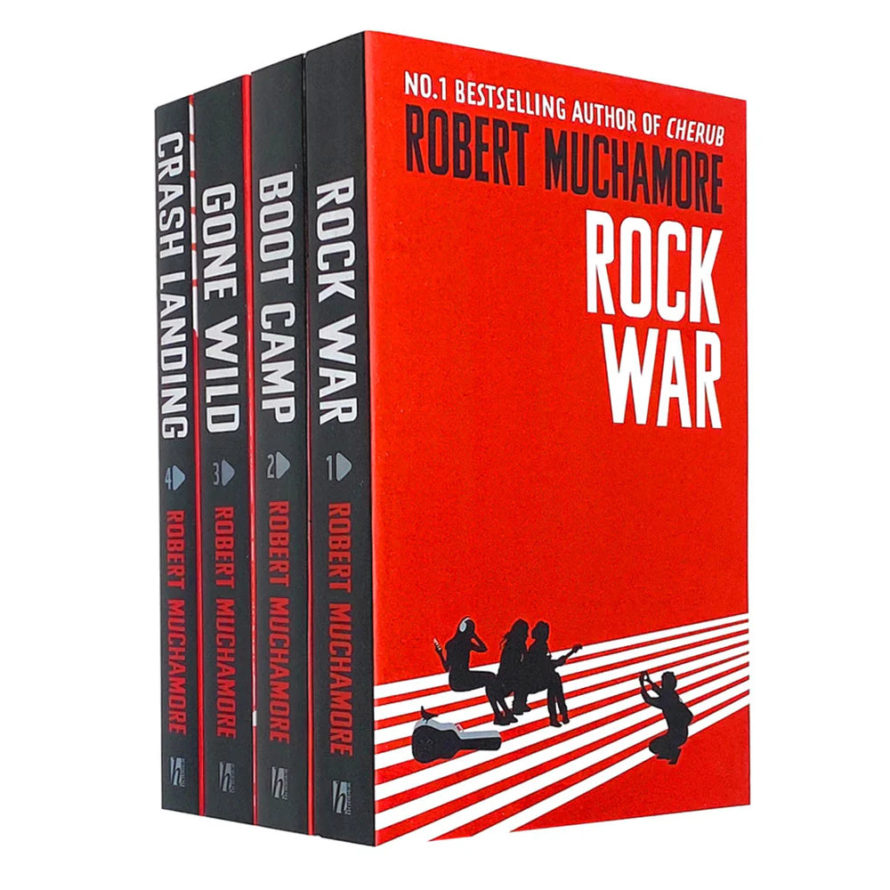 Rock War Series - Books 1 to 4 Collection - Robert Muchamore - Paperback