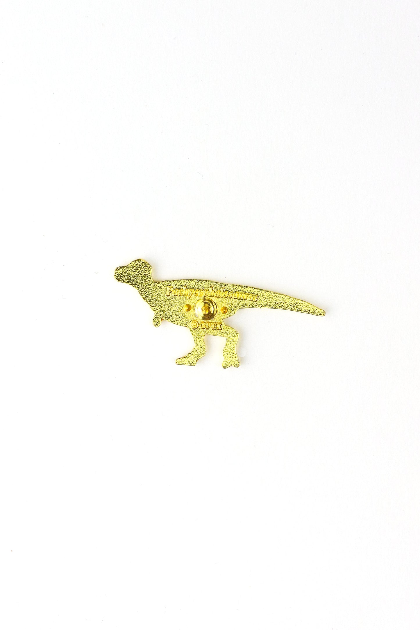 Pachycephalosaurus Enamel Pin (Pachycephalosaurus wyomingensis)