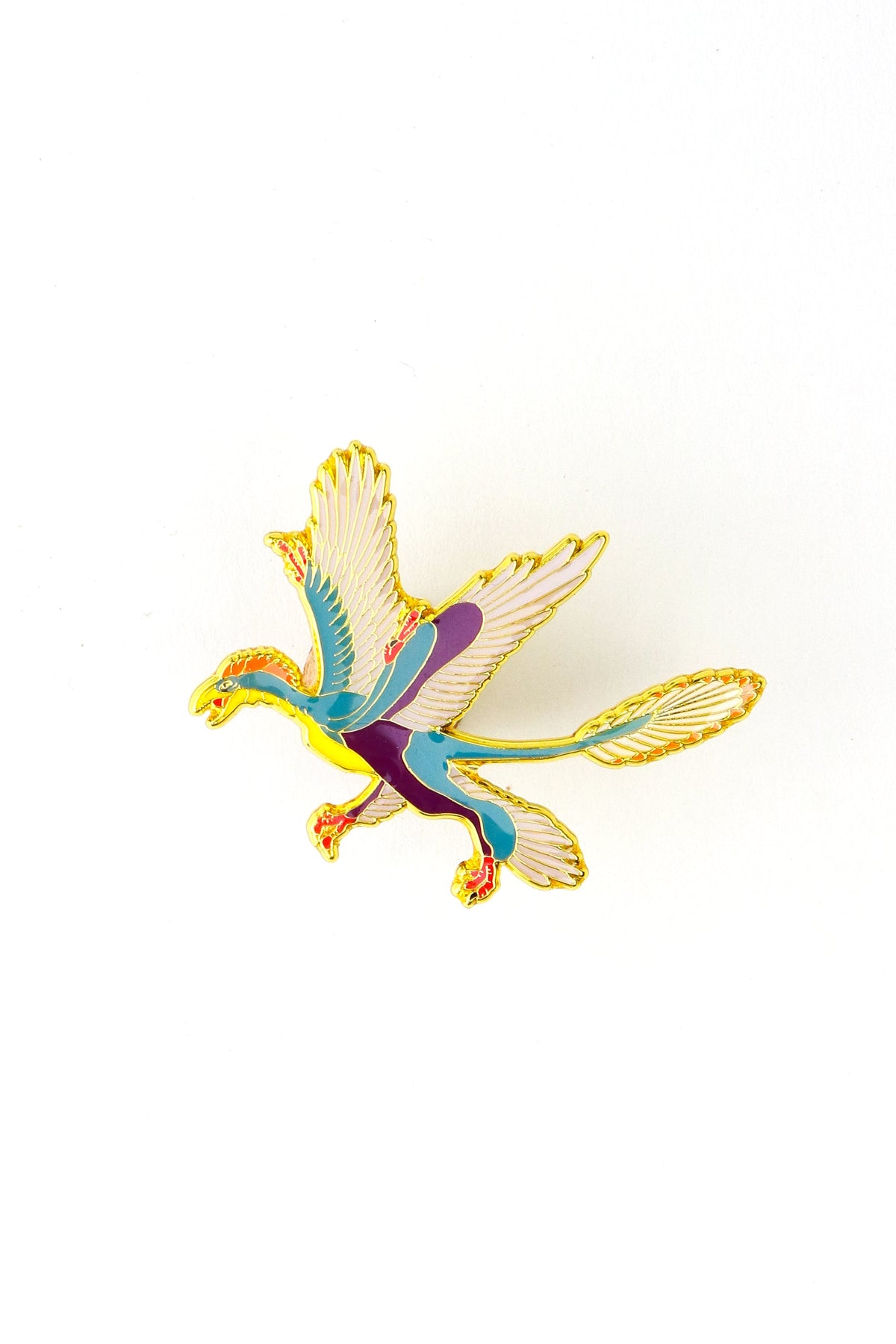 Microraptor Enamel Pin (Microraptor gui)