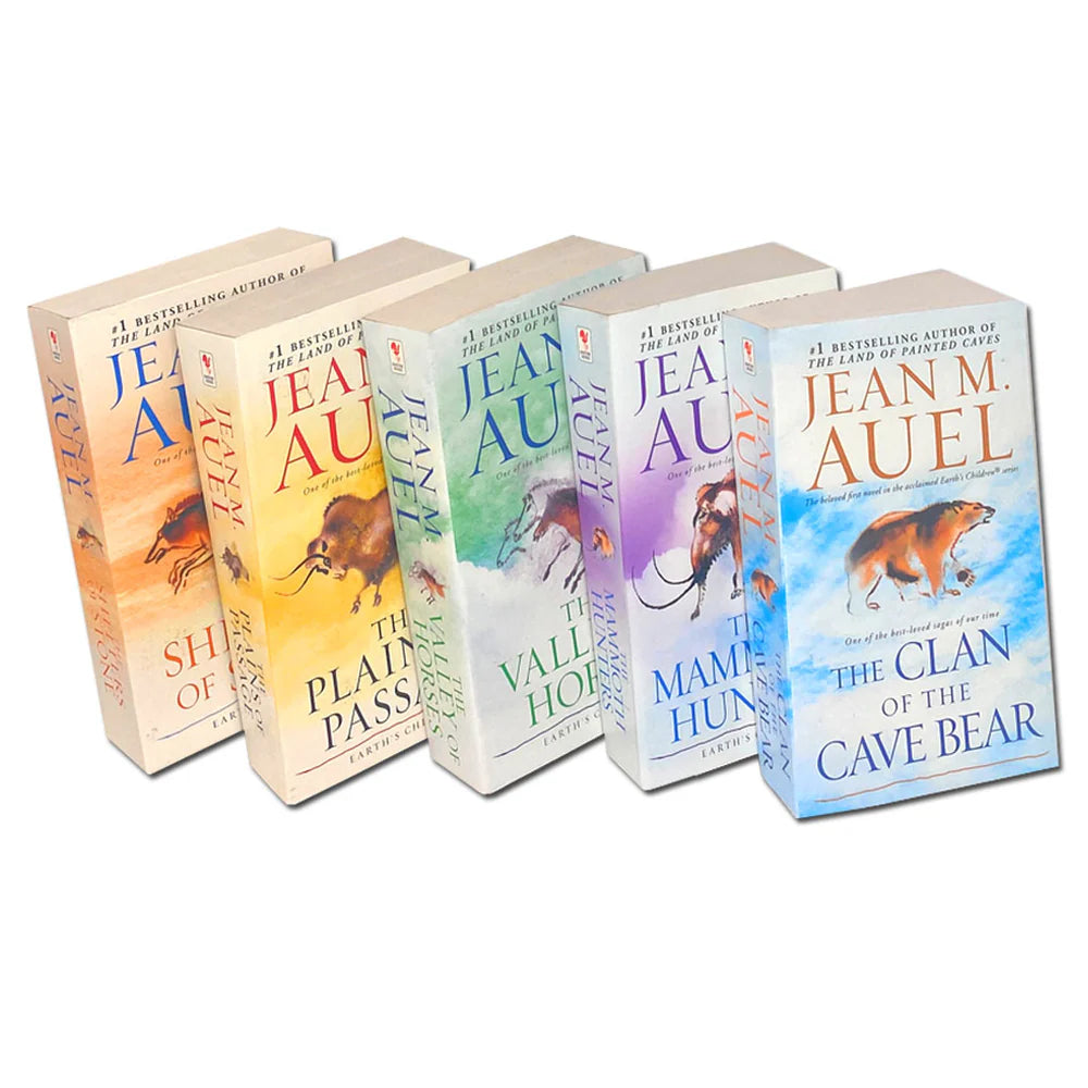 Earth's Children Series, Complete 6 Book Paperback Set - Jean M Auel - Paperback