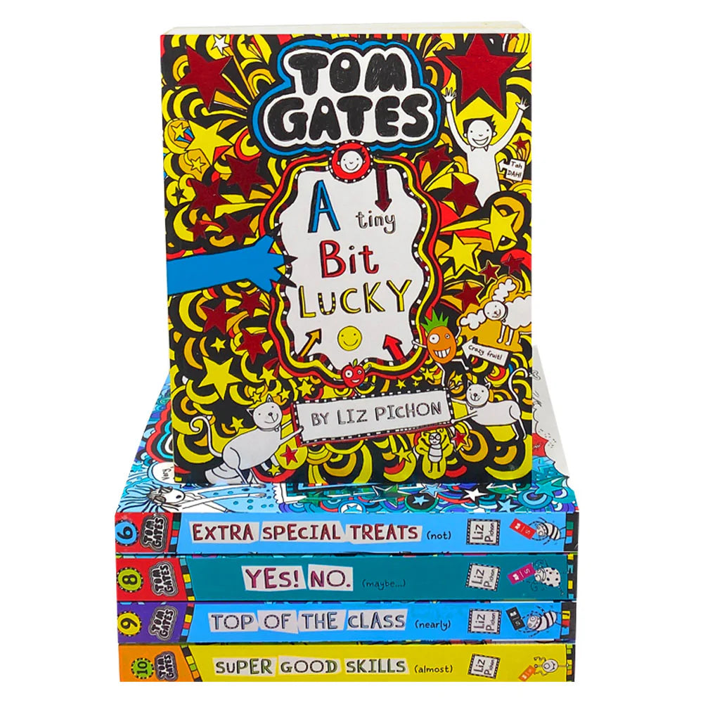 Tom Gates 5 Book Collection By Liz Pichon - Series 2 - Books 6 to 10