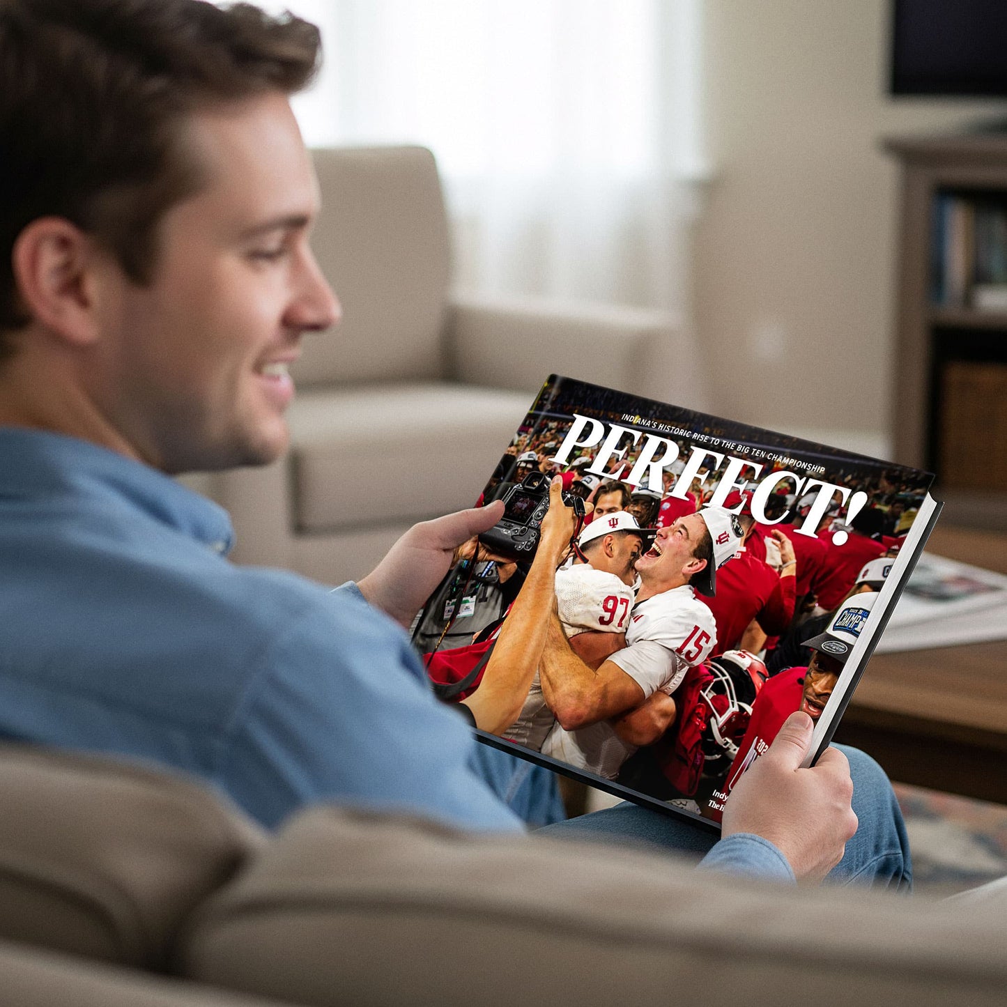 PERFECT! Indiana’s Historic Rise to the Big Ten Championship (2025-26 Season) - PREORDER ships 03/06/2026