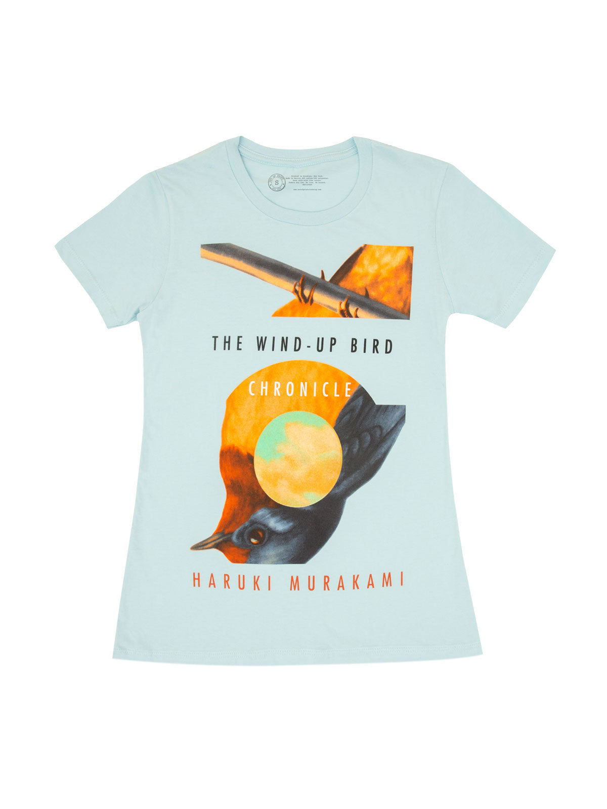 The Wind-Up Bird Chronicle Women’s Crew Blue T-Shirt