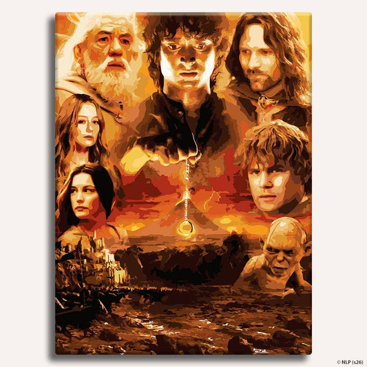 The Lord of the Rings - Paint By Numbers Kit