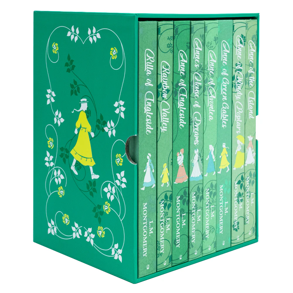 Anne of the Green Gables Hard Cover Set with Tote Bundle