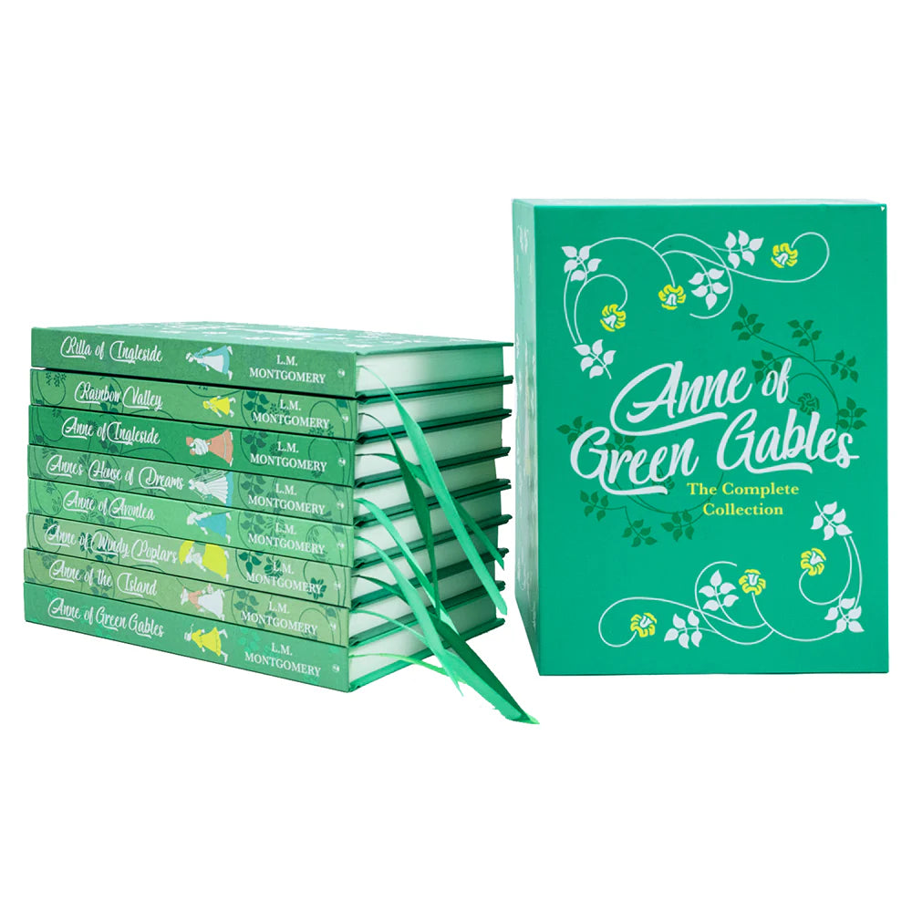 Anne of the Green Gables Hard Cover Set with Tote Bundle