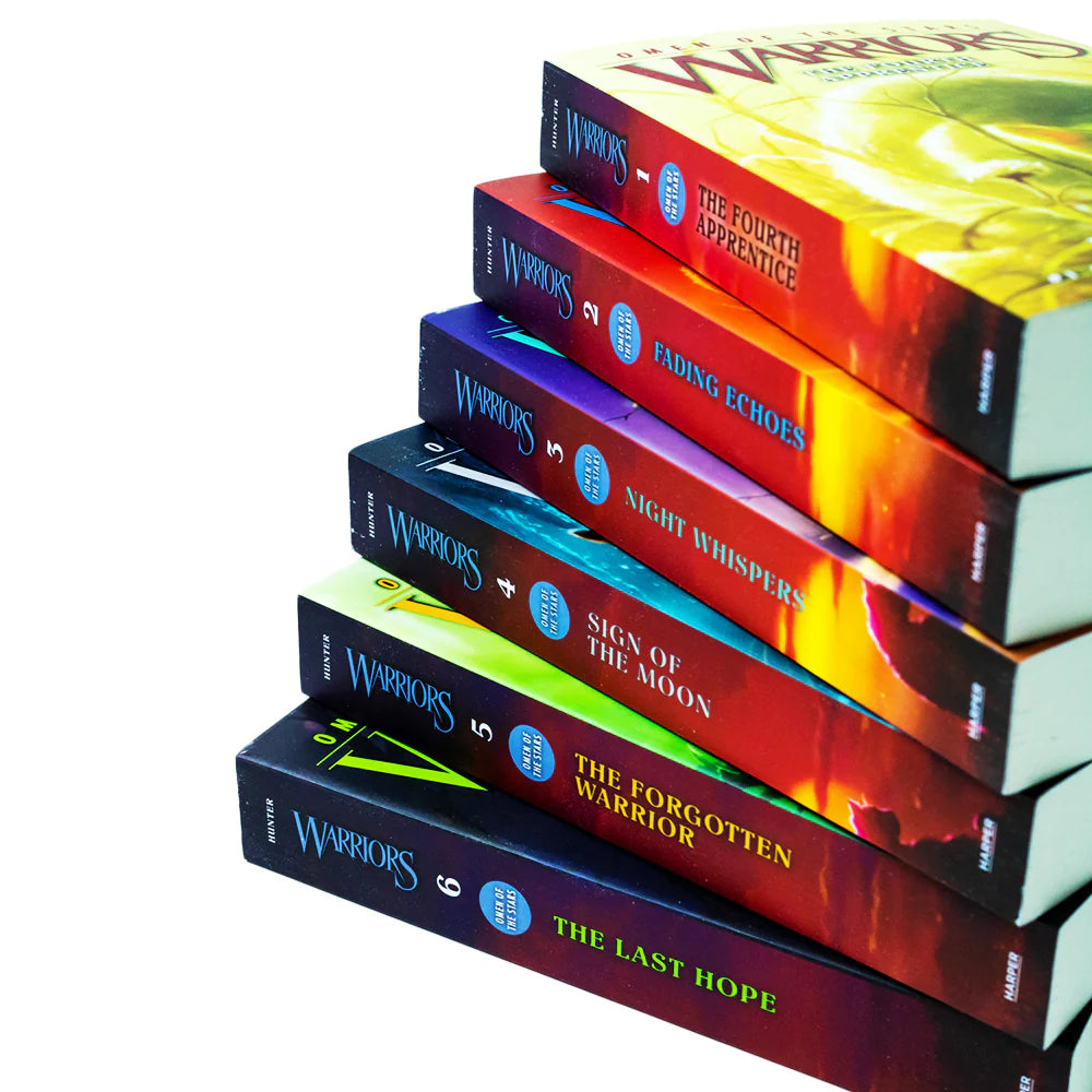 Warriors: Omen of the Stars Box Set: Volumes 1 to 6 By Erin Hunter  - paperback