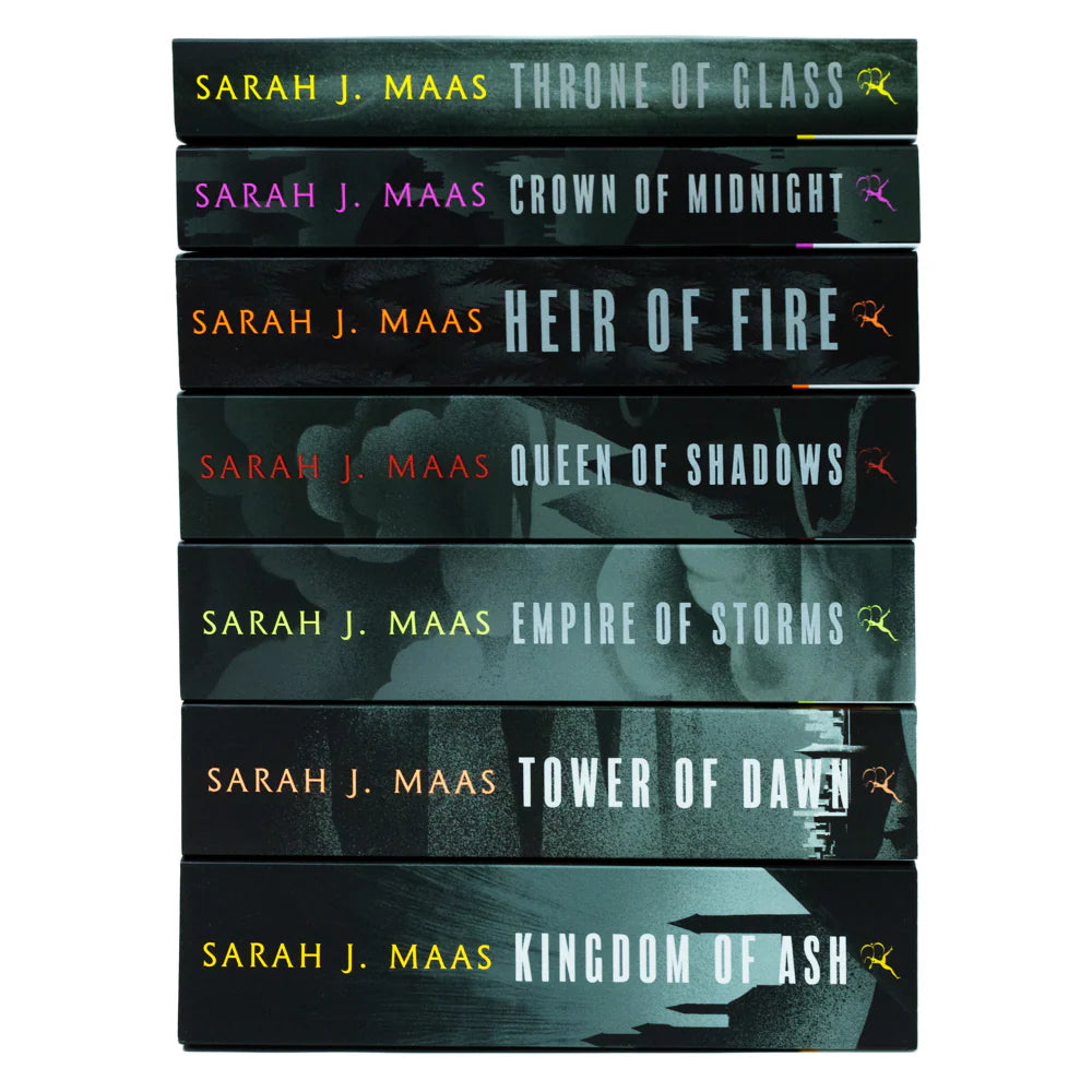 Throne Of Glass Series Collection Seven Book Set By Sarah J Maas - Paperback