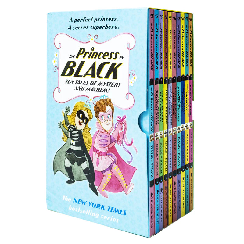 The Princess in Black 10 Book Set Of Ten Tales Of Mystery And Mayhem Series Box Set by Shannon Hale & Dean Hale