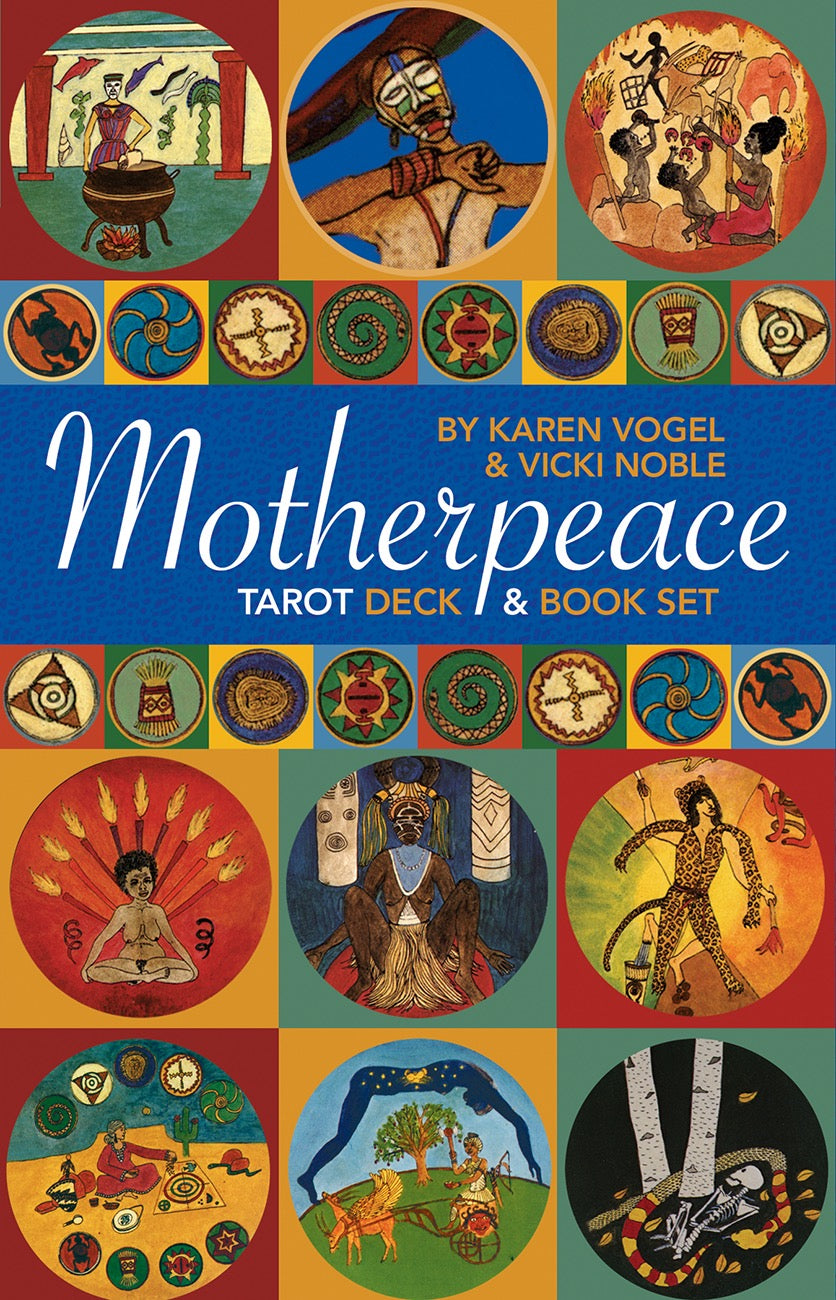 Motherpeace Round Tarot Set - Book and Deck