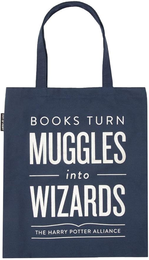 Harry Potter Muggles into Wizards Tote