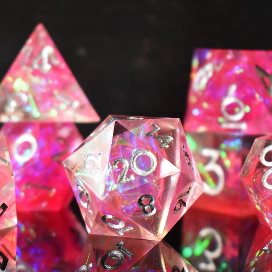 Mage Armor Sharp-Edged Resin Dice Set