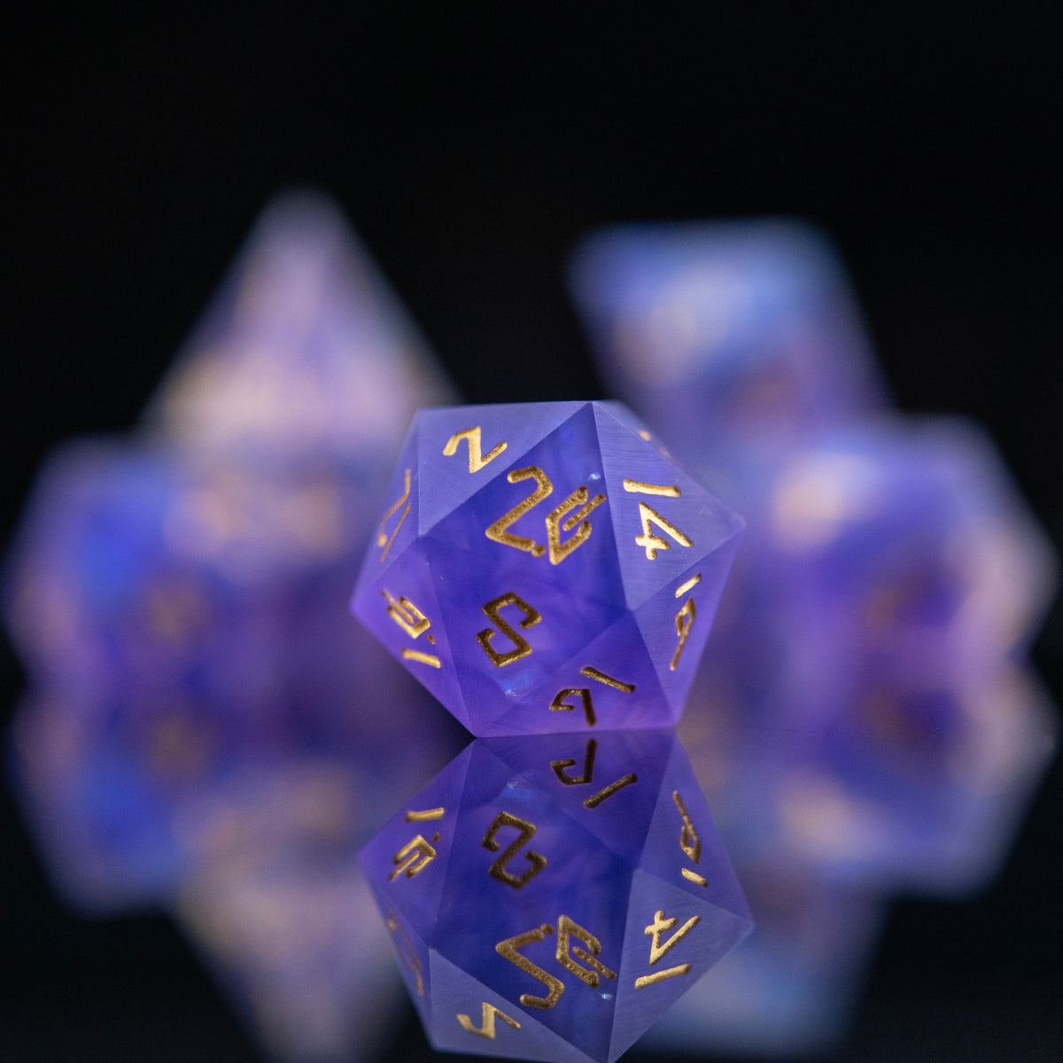 Pre-Order|| Mystic Divination Sharp-Edged Resin Dice Set