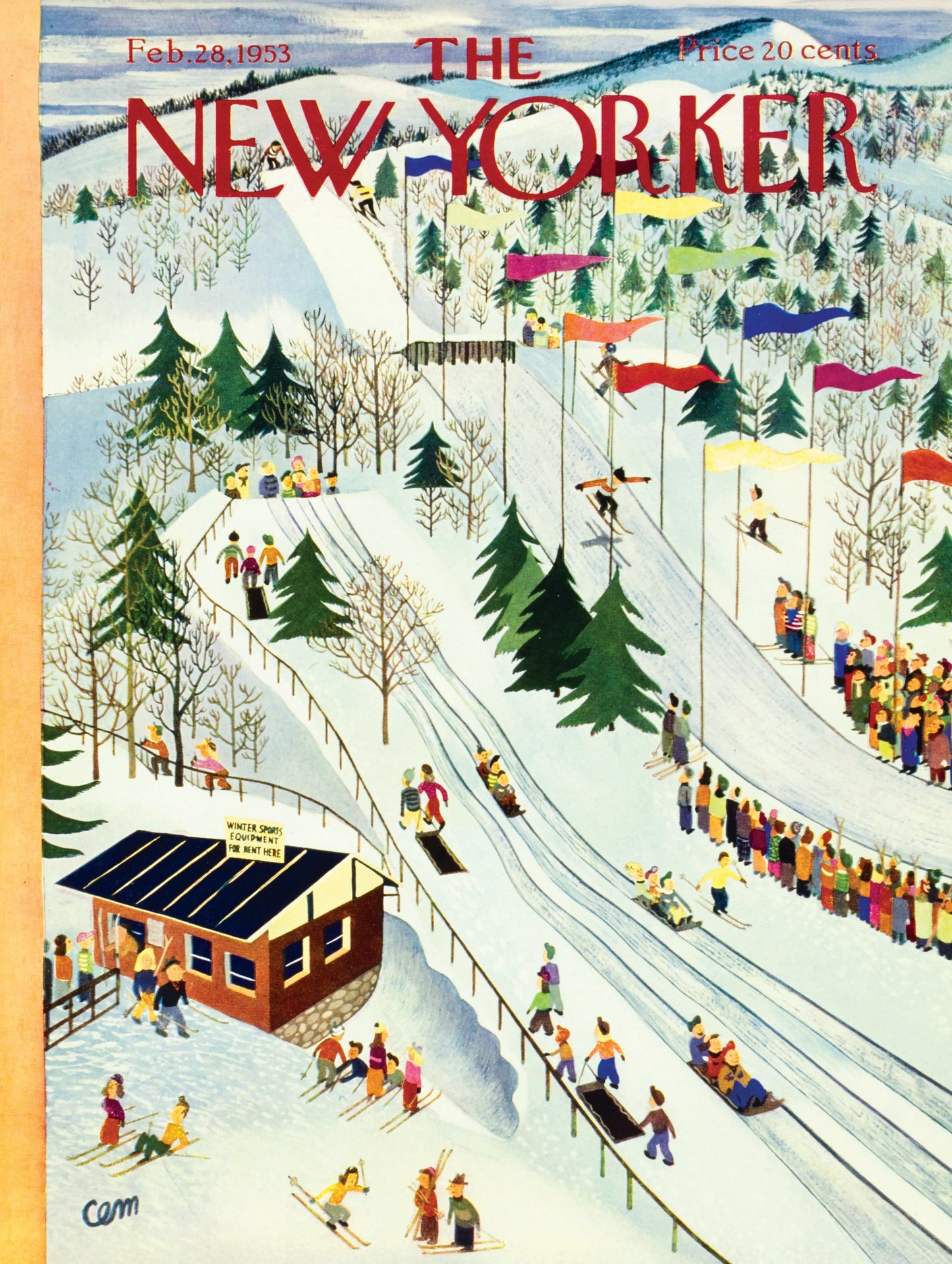Sledding and Skiing