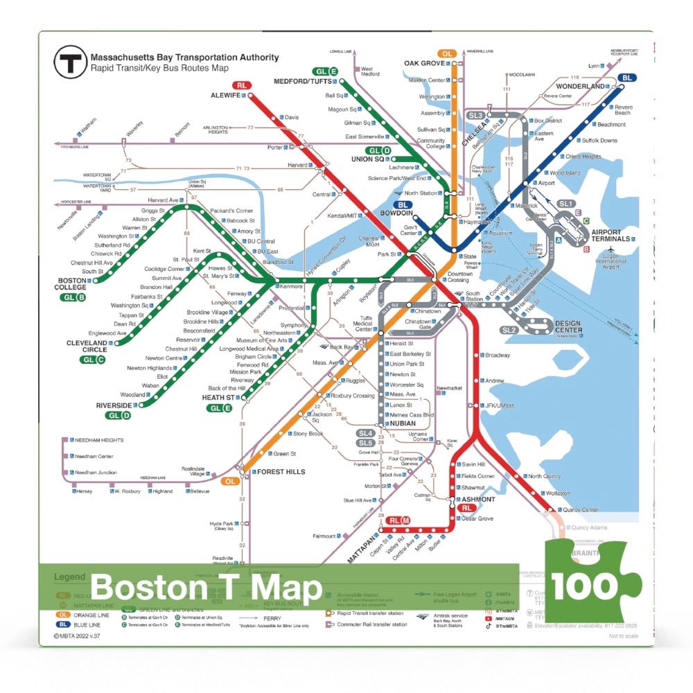 Boston T Map Mini