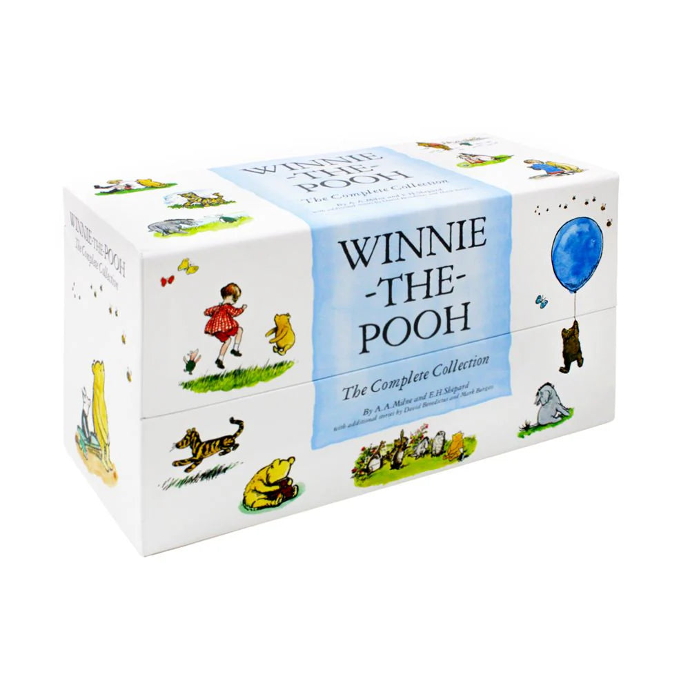 Winnie the Pooh Complete Collection 30 Books Box Set - A A Milne - Slipcase - Hardcover