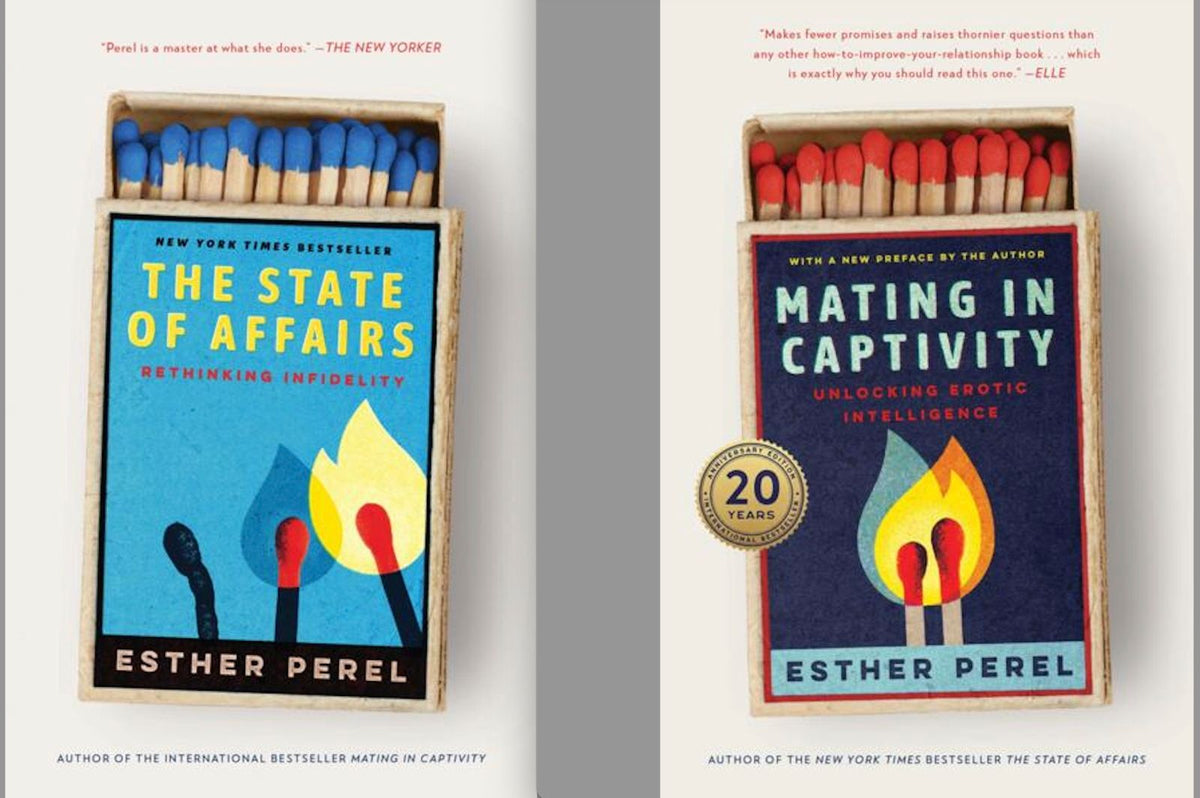 Esther Perel Collection – 2 Book Set: Mating in Captivity & The State of Affairs - By Esther Perel - Paperback