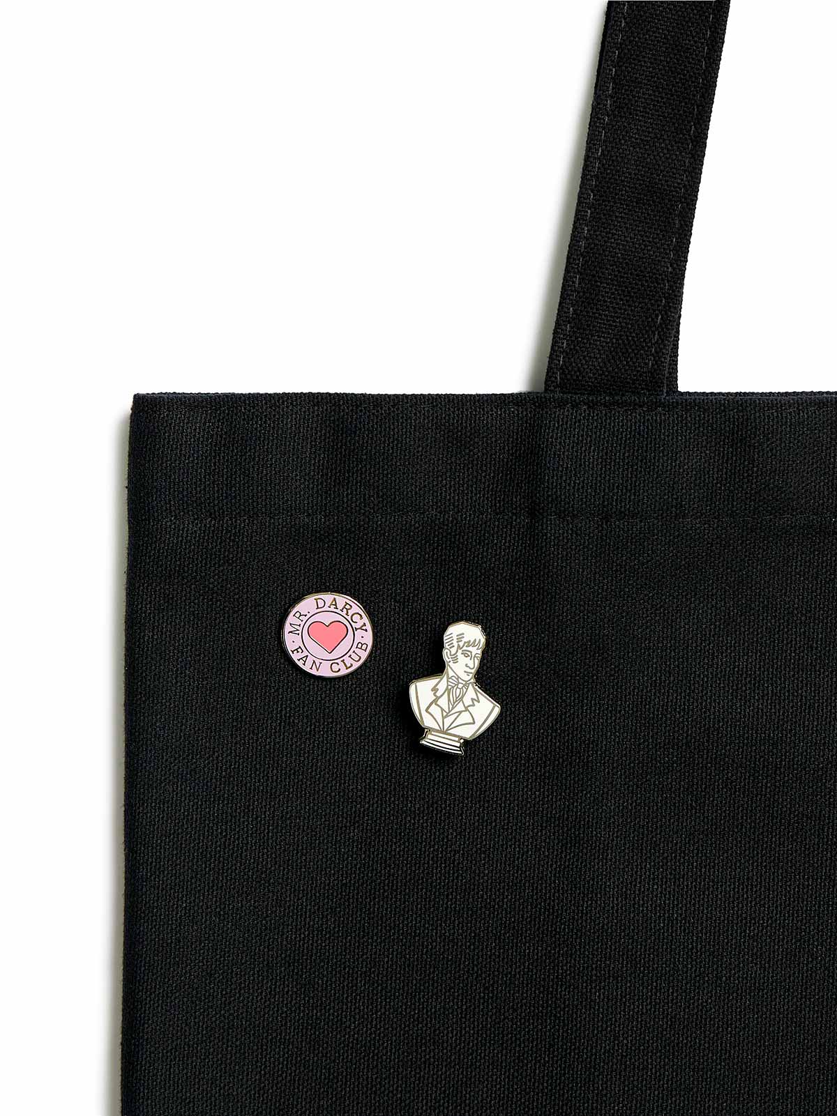 Pride and Prejudice - Mr. Darcy Fan Club Enamel Pin Set
