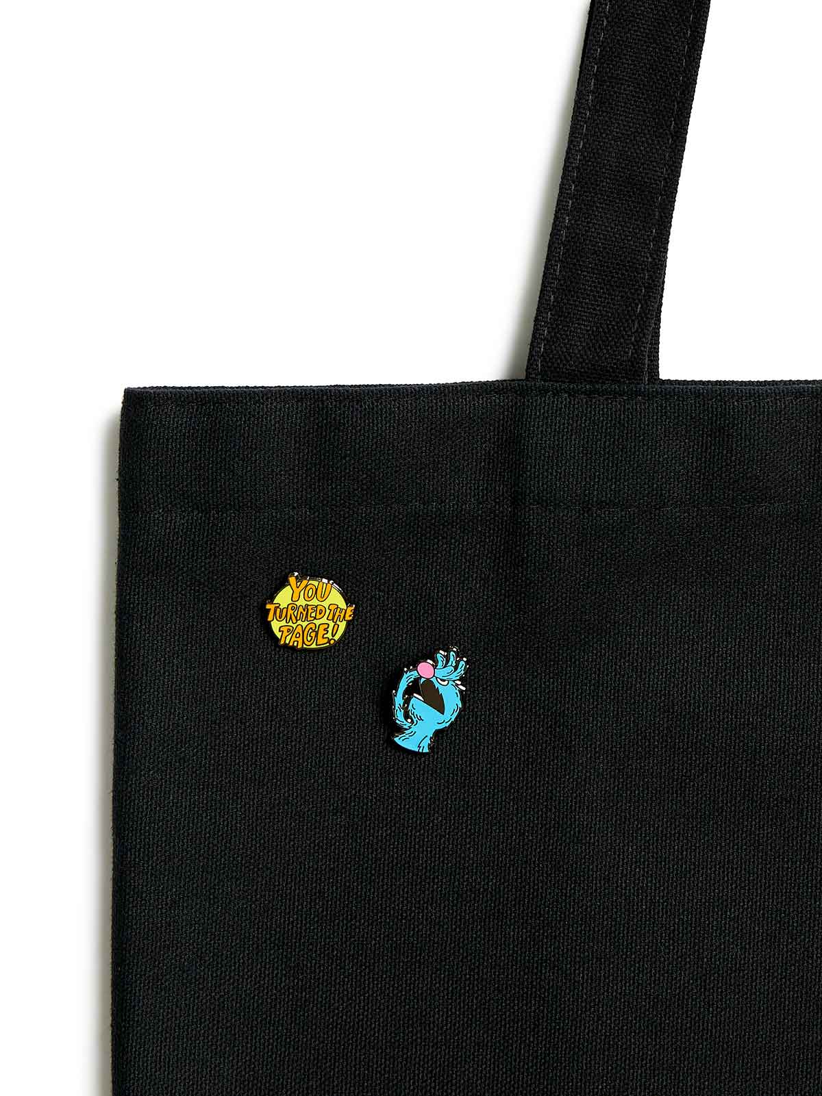 Sesame Street: The Monster at the End of This Book Enamel Pin Set