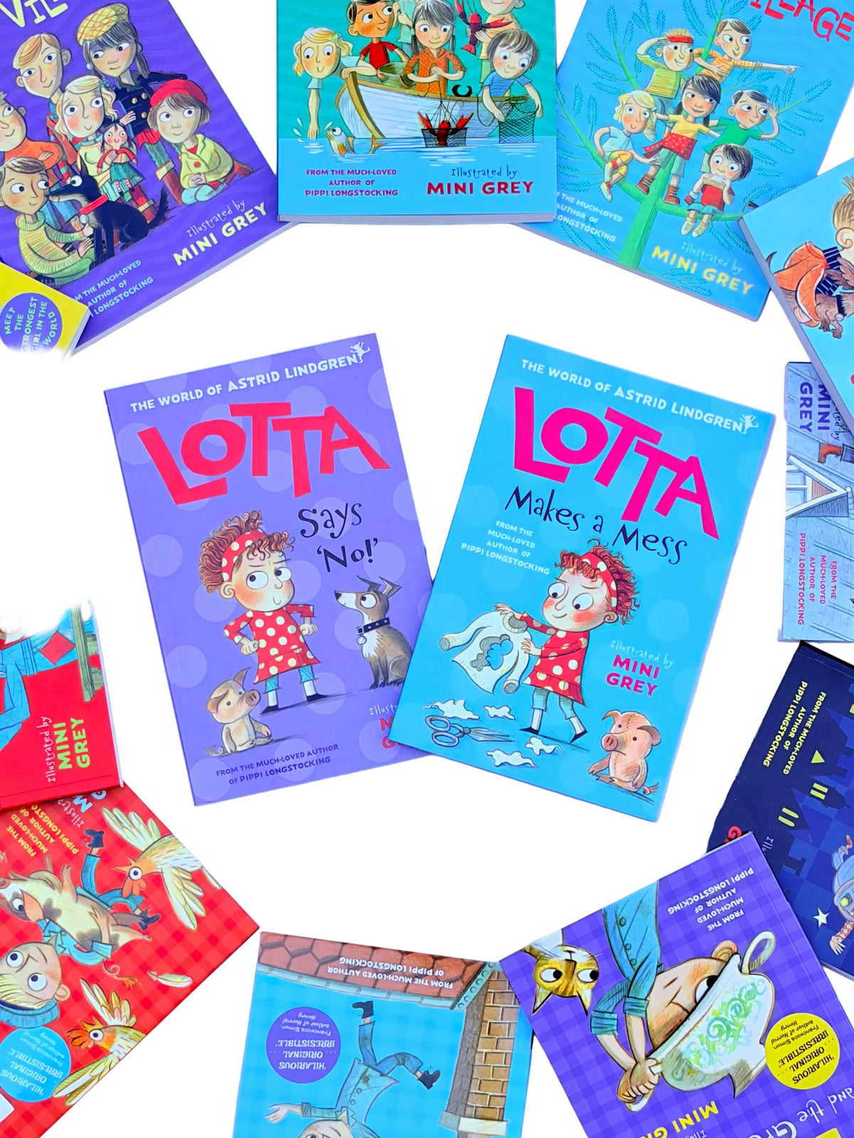 Astrid Lindgren – 14 Book Collection Set: Classic Children's Stories & Adventures - By Astrid Lindgren