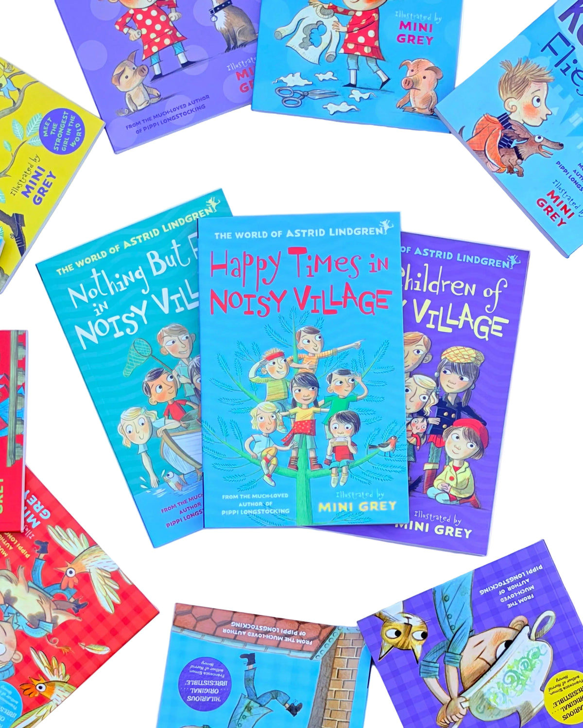 Astrid Lindgren – 14 Book Collection Set: Classic Children's Stories & Adventures - By Astrid Lindgren