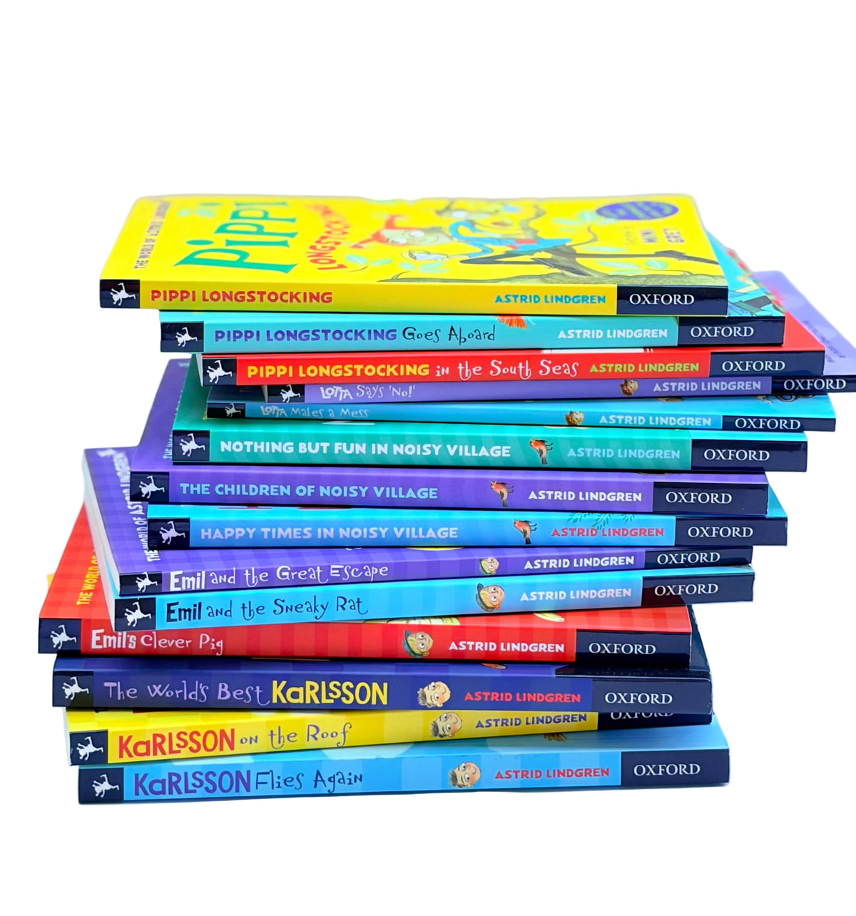 Astrid Lindgren – 14 Book Collection Set: Classic Children's Stories & Adventures - By Astrid Lindgren