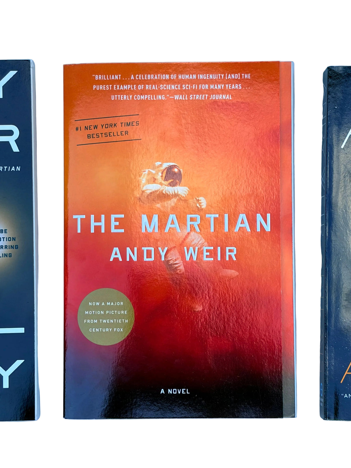 Andy Weir Collection – 3 Book Set: Project Hail Mary, Artemis & The Martian - By Andy Weir - Paperback