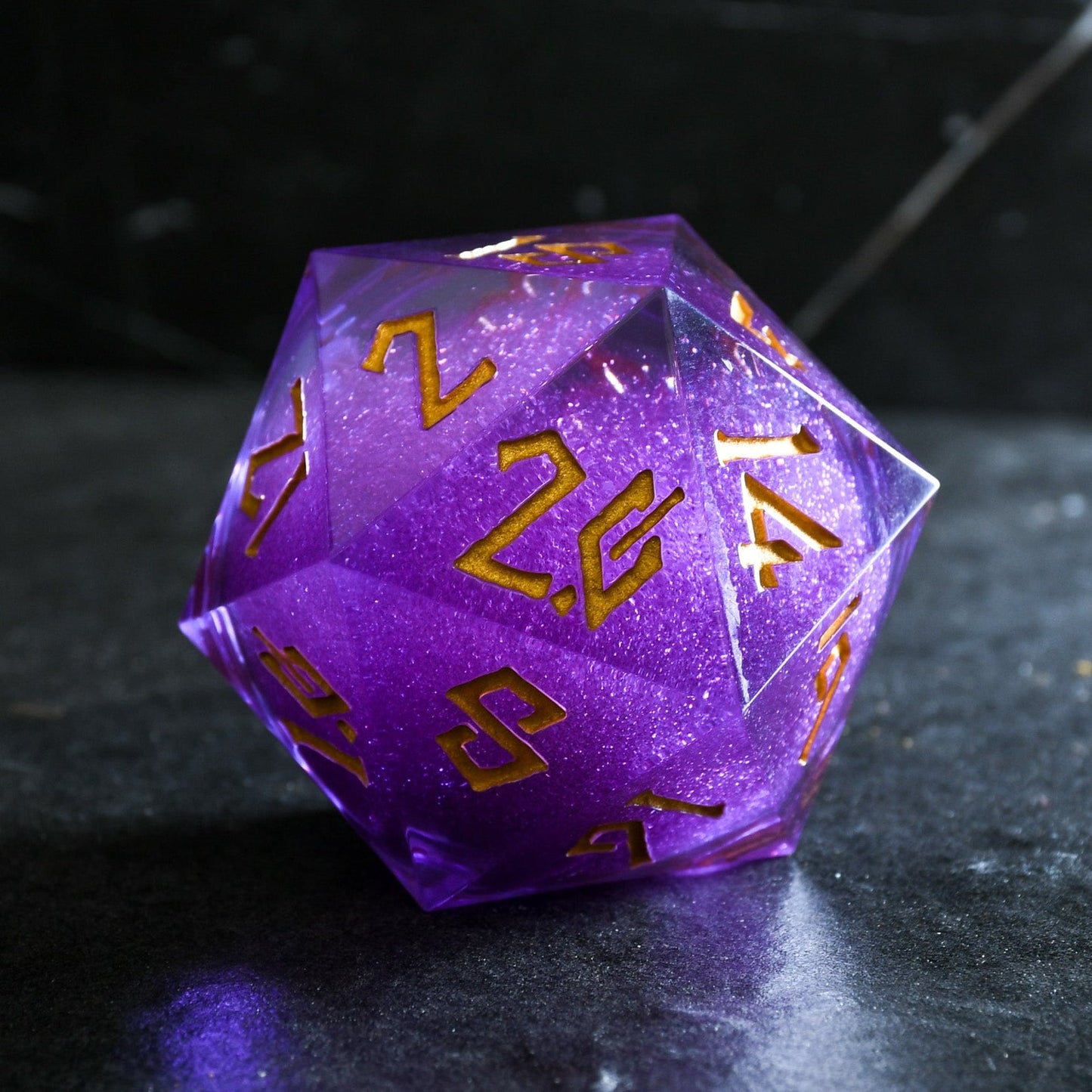 Pre-Order|| Purple Mage Liquid Core 50mm D20