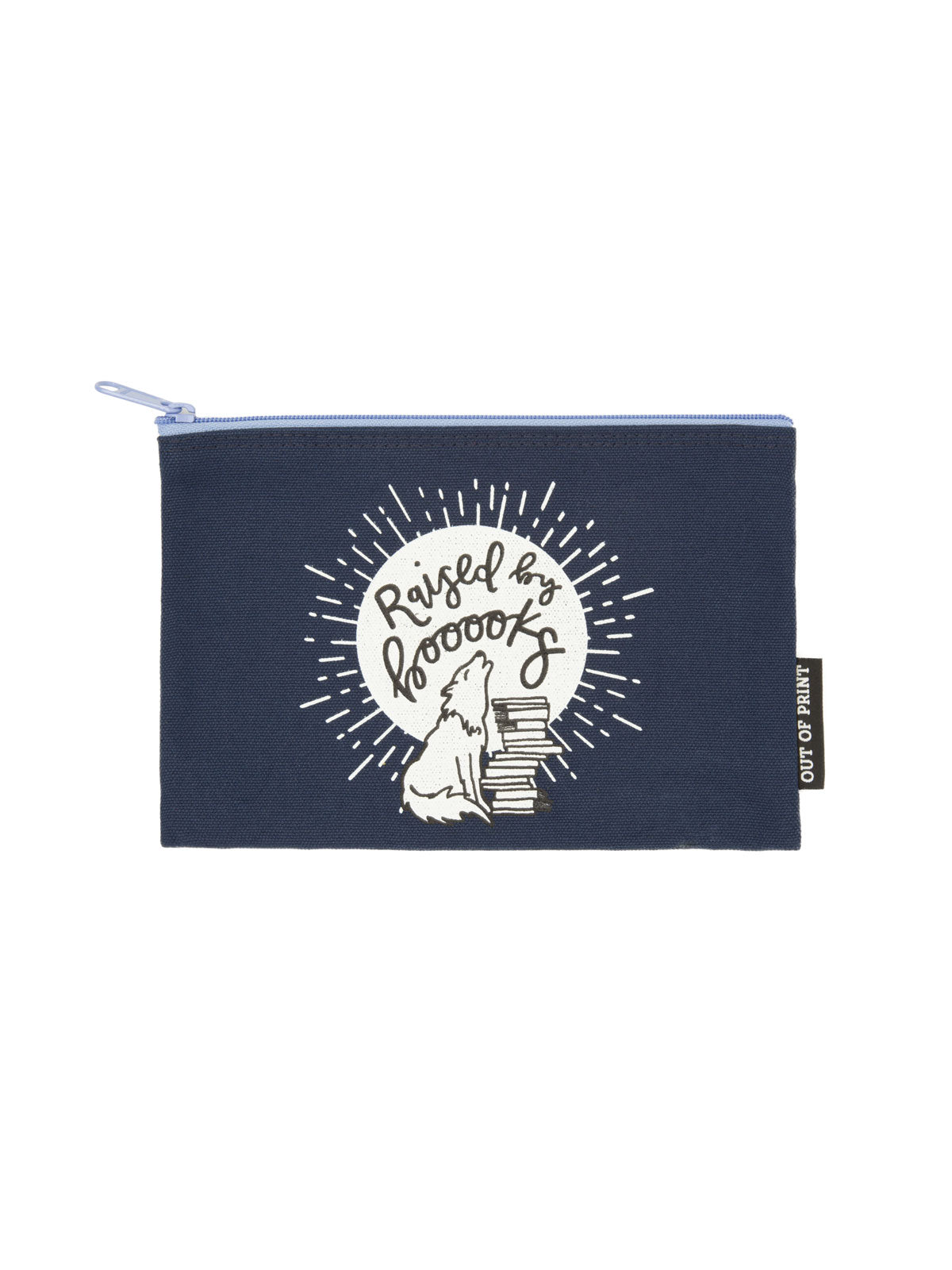 Raised by Books - Pouch