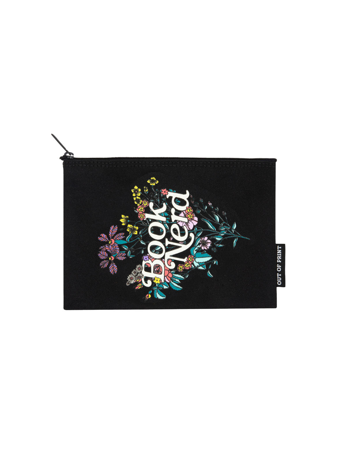 Book Nerd Floral - Pouch