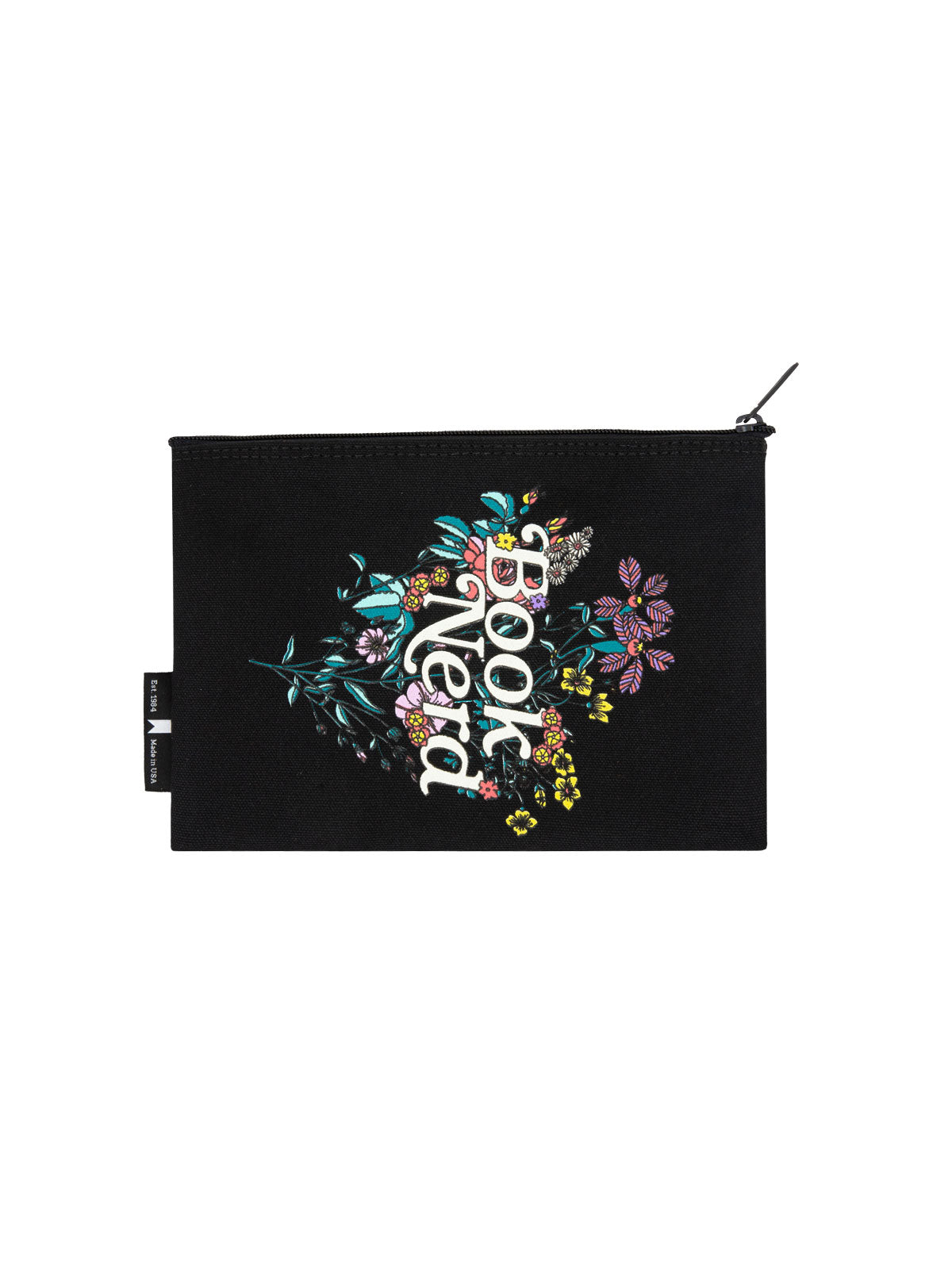 Book Nerd Floral - Pouch