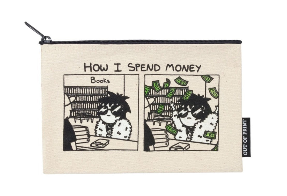 Sarah's Scribbles - How I Spend Money - Pouch